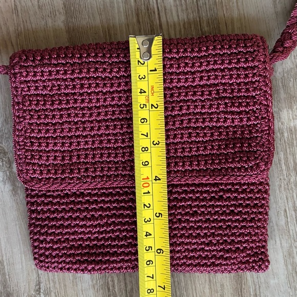 The Sak Mini Crossbody Bag Berry Pink Excellent - Picture 7 of 7